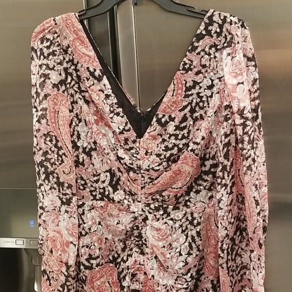 💕STEVIE MAY💕 What You Feel Midi Dress Paisley - Picture 14 of 16